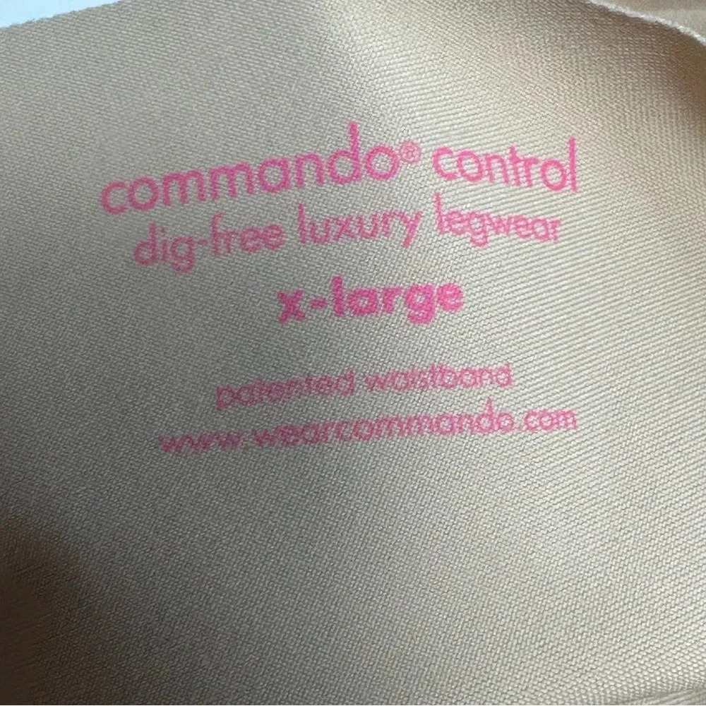 Commando The Essential Sheer Control Tights in Medium Nude Sz: X-Large